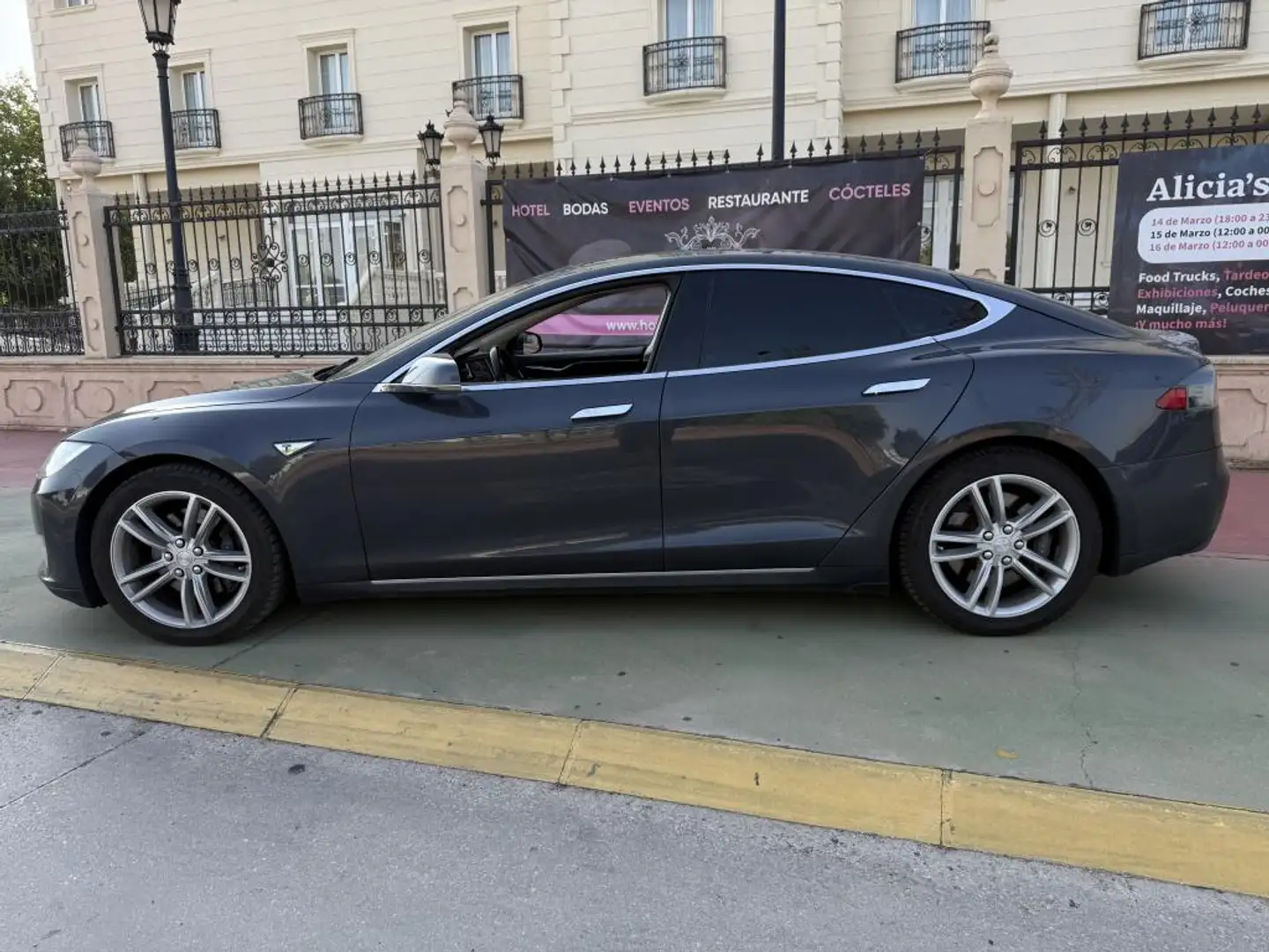 Tesla Model S 90D AWD Gris - 2