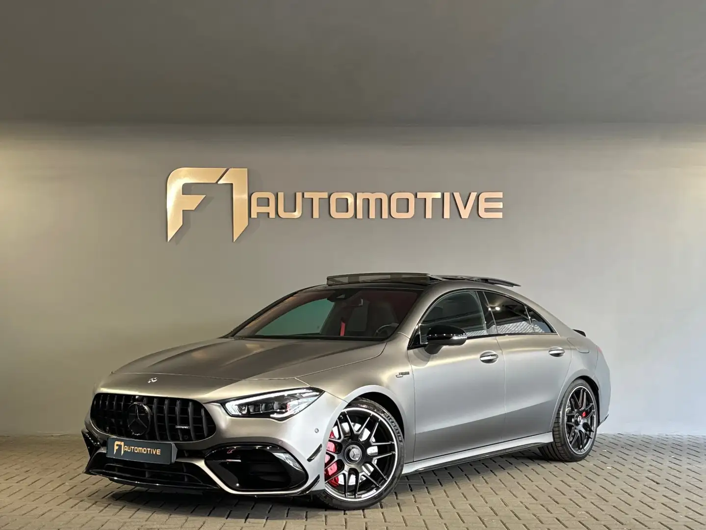 Mercedes-Benz CLA 45 AMG S 4M+ Pano|Sfeer|Magno|Keyless Gris - 1