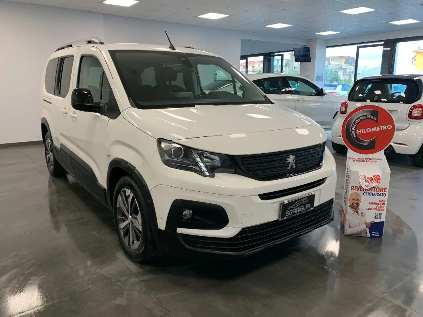 Peugeot Rifter 7 POSTI GT Line Long Passo Lungo 1.5 BlueHDi Blanc - 1