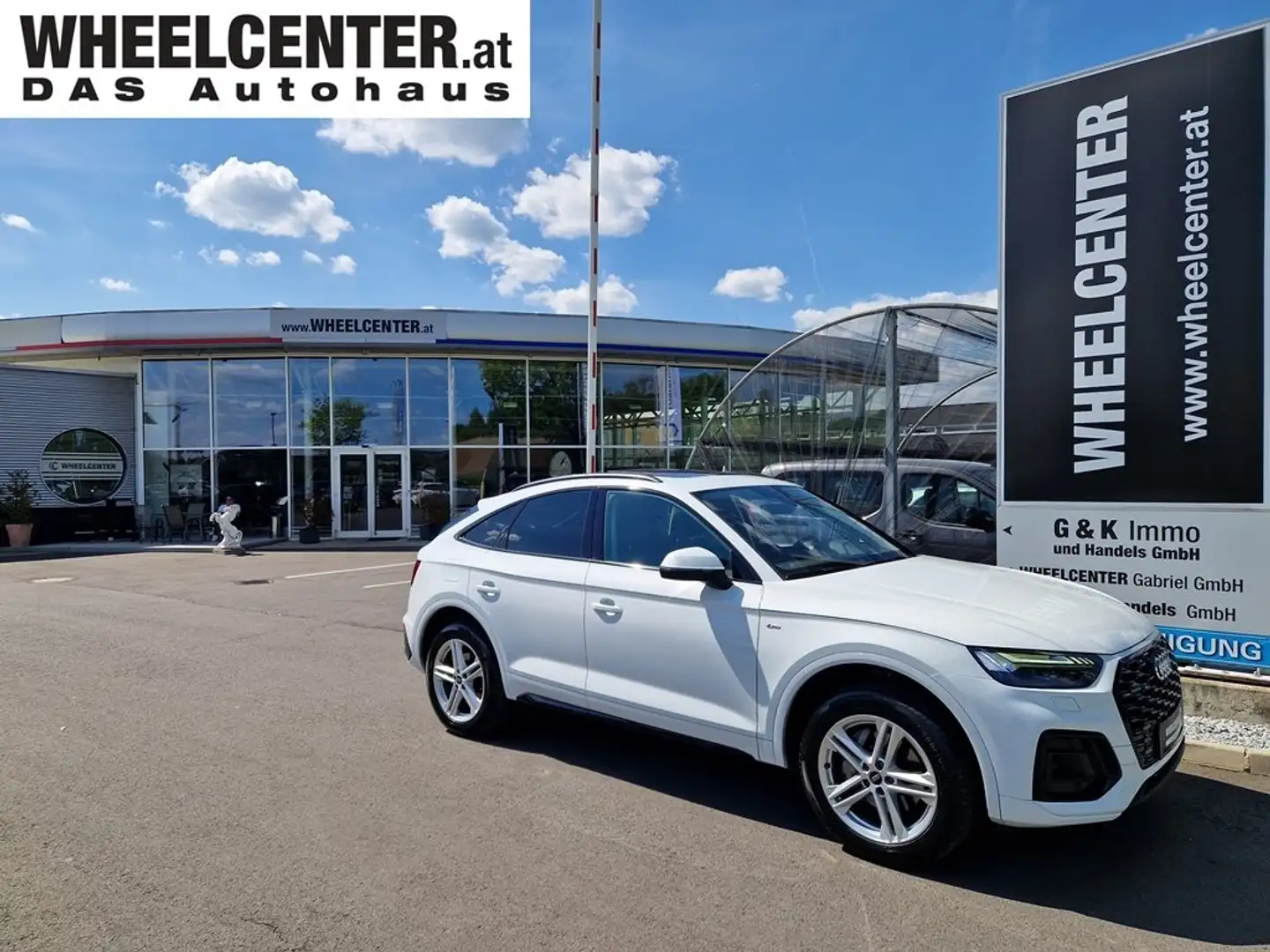 Audi Q5 Sportback 40 TDI quattro * S-LINE * AHK * PANORAMA Weiß - 1