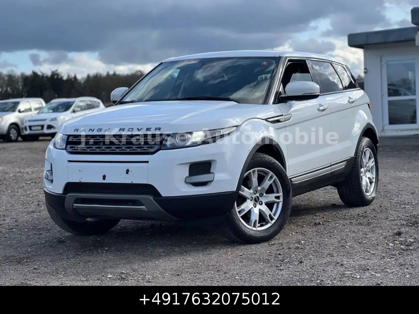 Land Rover Range Rover Evoque Pure SD4 Led Meridian Bianco - 1