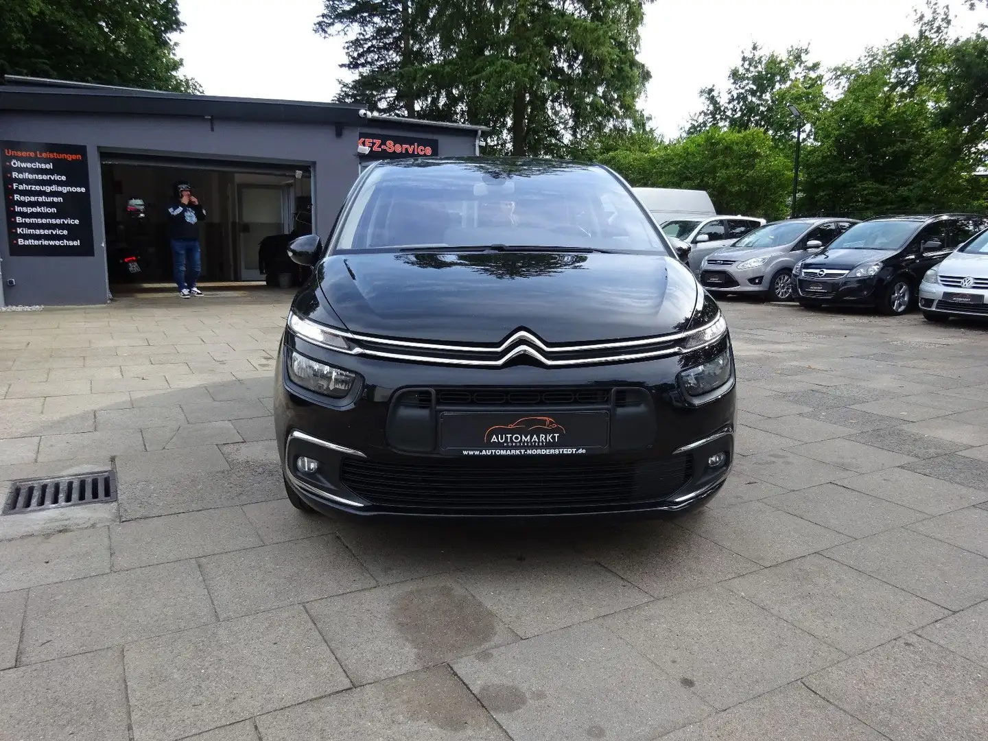 Citroen C4 SpaceTourer /Navi/ 1-Hand/PDC /RWK /SHZ Schwarz - 2