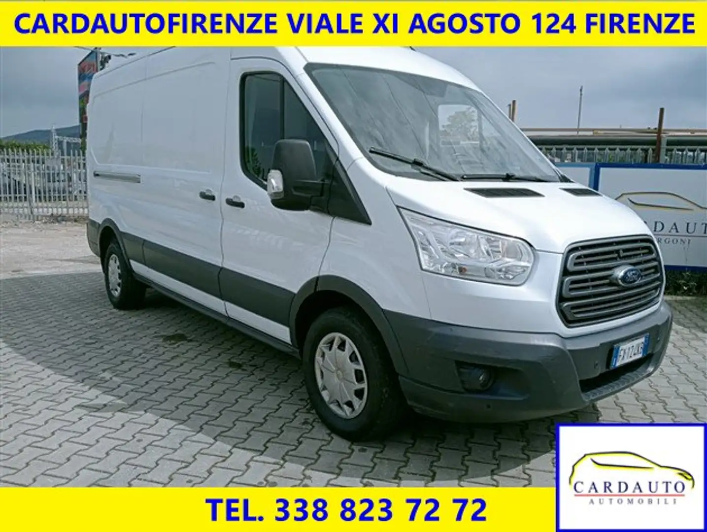 Ford Transit 16350 + IVA  TRANSIT PASSO LUNGO 92000 KM Bianco - 2