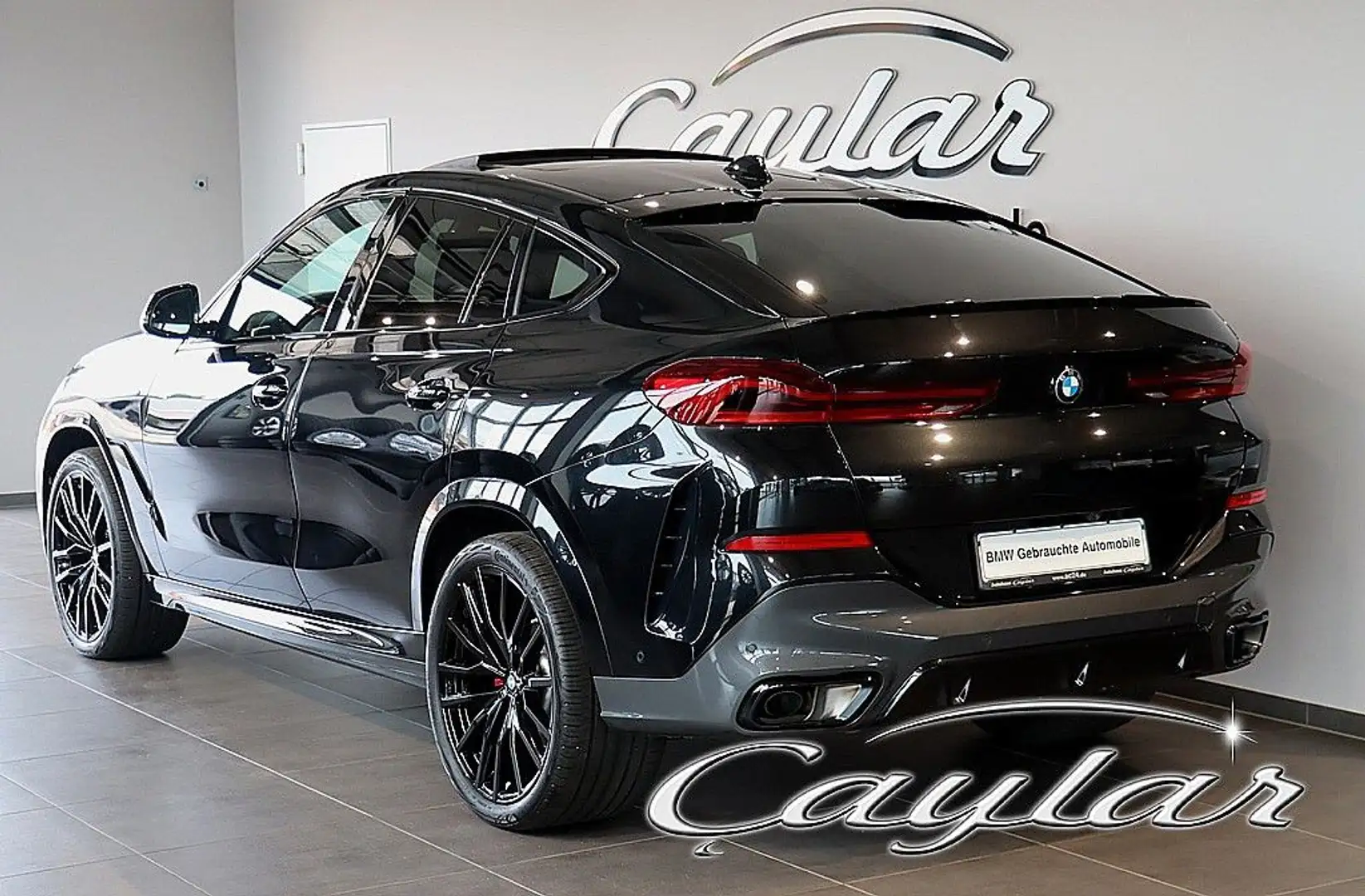 BMW X6 x30d M SPORT 360°LASER NAPPA PANO HUD H/K 22" Zwart - 2