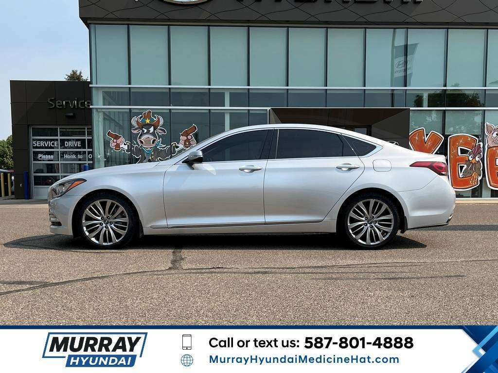 Santiago Silver Metallic 2015 Hyundai Genesis Sedan Automatic