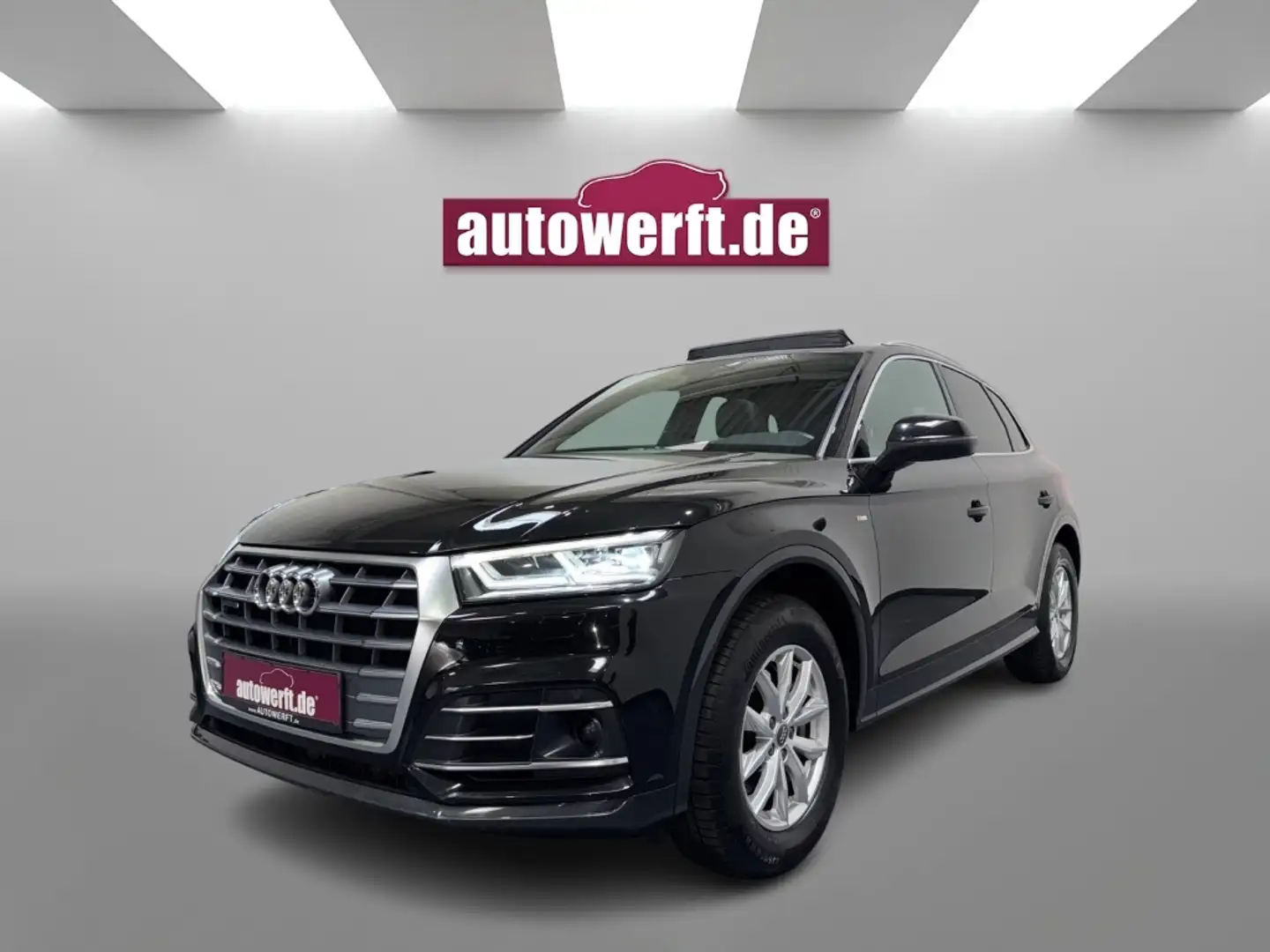 Audi Q5 40 TDI QUAT S LINE PANO AHK VIRTUAL CAM LUFT ACC Negro - 1