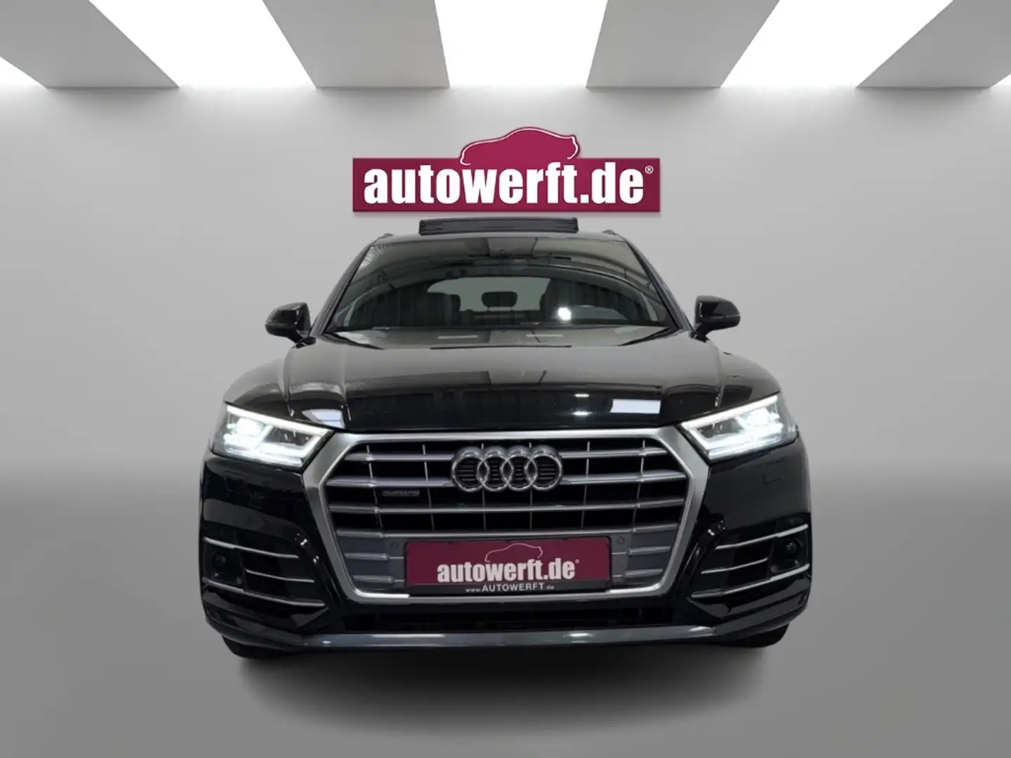 Audi Q5 40 TDI QUAT S LINE PANO AHK VIRTUAL CAM LUFT ACC Negro - 2