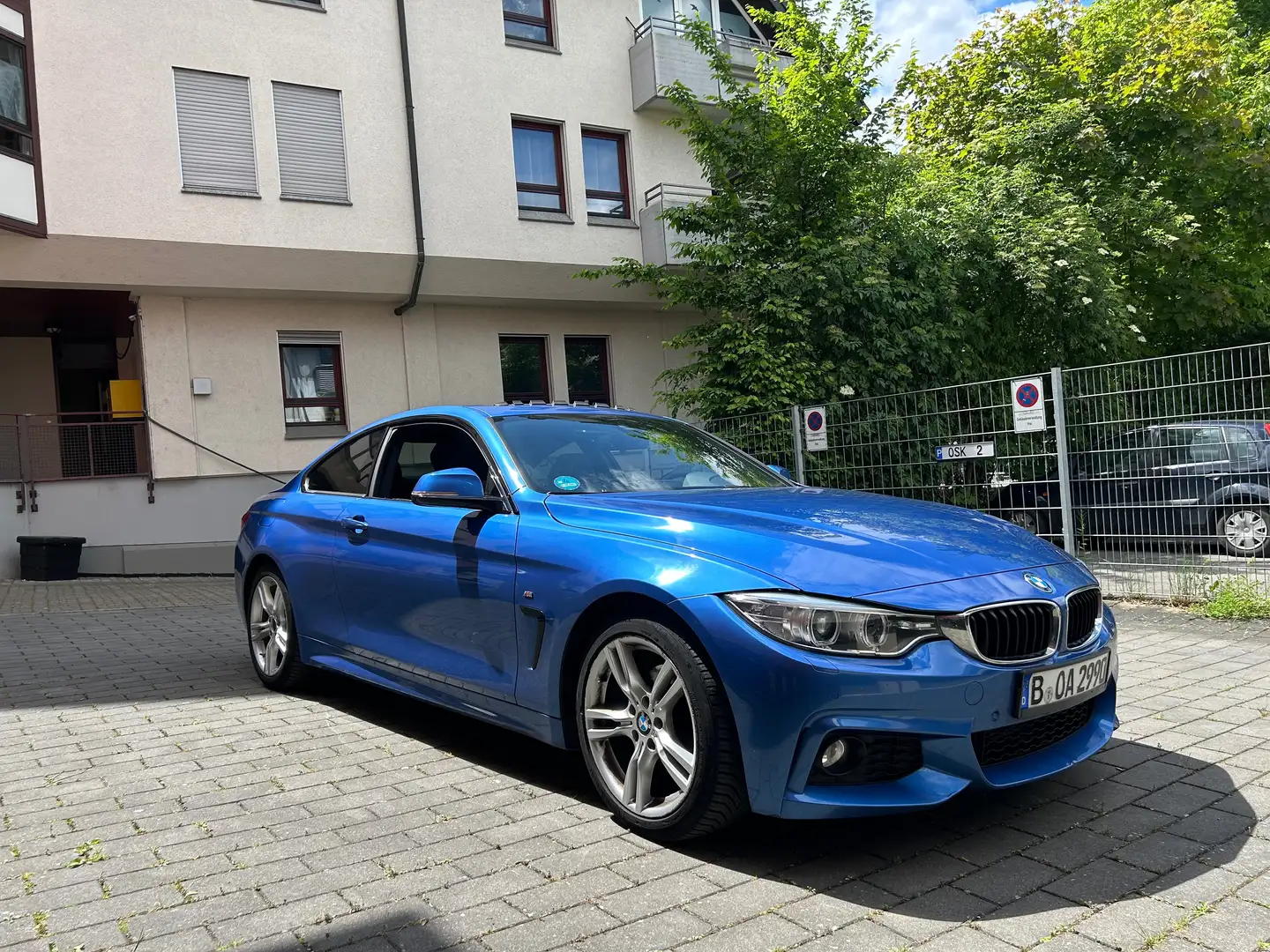 BMW 420 420d Coupe Aut. M Sport Blu/Azzurro - 1