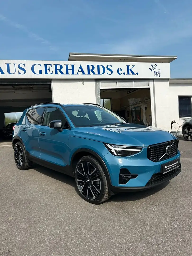 Volvo XC40 Ultra Dark Pano, 21",360°, AHK, ACC, BLIS Blauw - 2