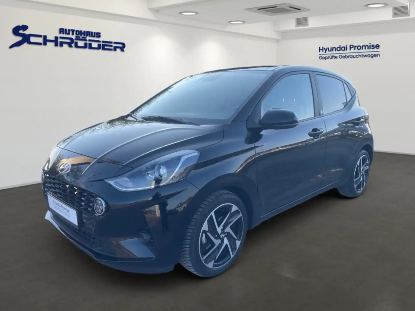 Hyundai i10 1.0 Edition 30+ Klimaanlage Sitzheizung Allwetterr Schwarz - 1