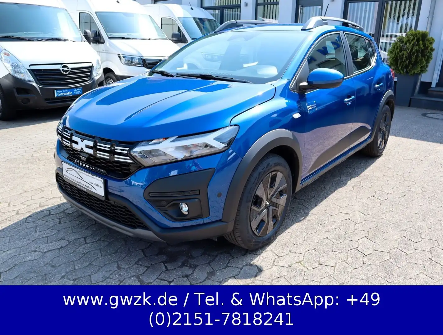 Dacia Sandero III Stepway Expression LPG/Cam./PDC /SHZ Blu/Azzurro - 1