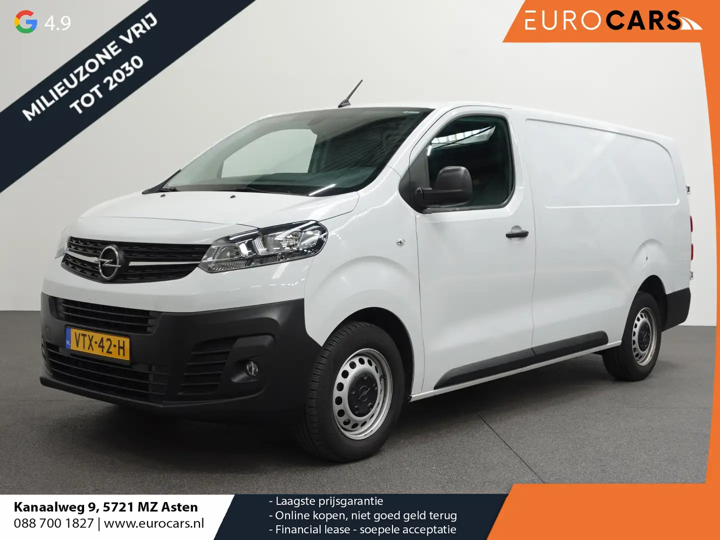 Opel Vivaro 2.0 CDTI Aut. 145 pk L3H1 Edition 3-zits Airco Nav Blanc - 1