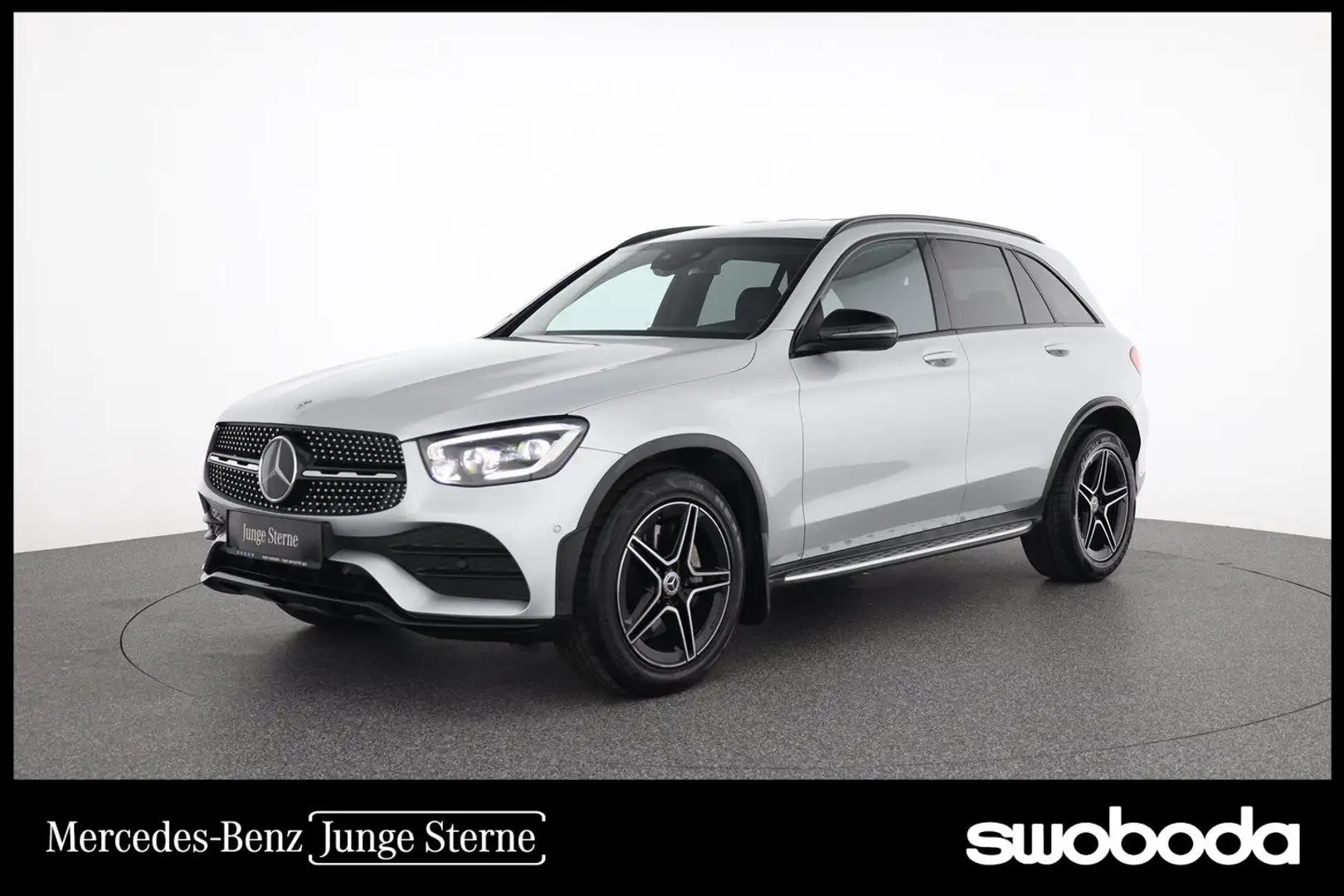 Mercedes-Benz GLC 220 d 4M DistronocPlus Memory HeadUp Sitzklima Silber - 1