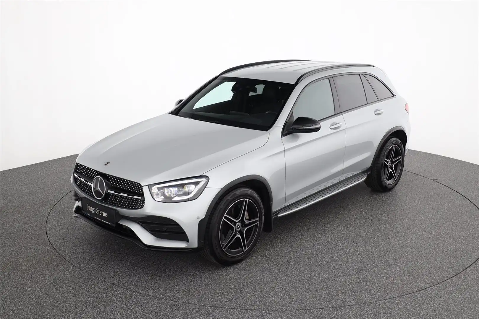 Mercedes-Benz GLC 220 d 4M DistronocPlus Memory HeadUp Sitzklima Silber - 2