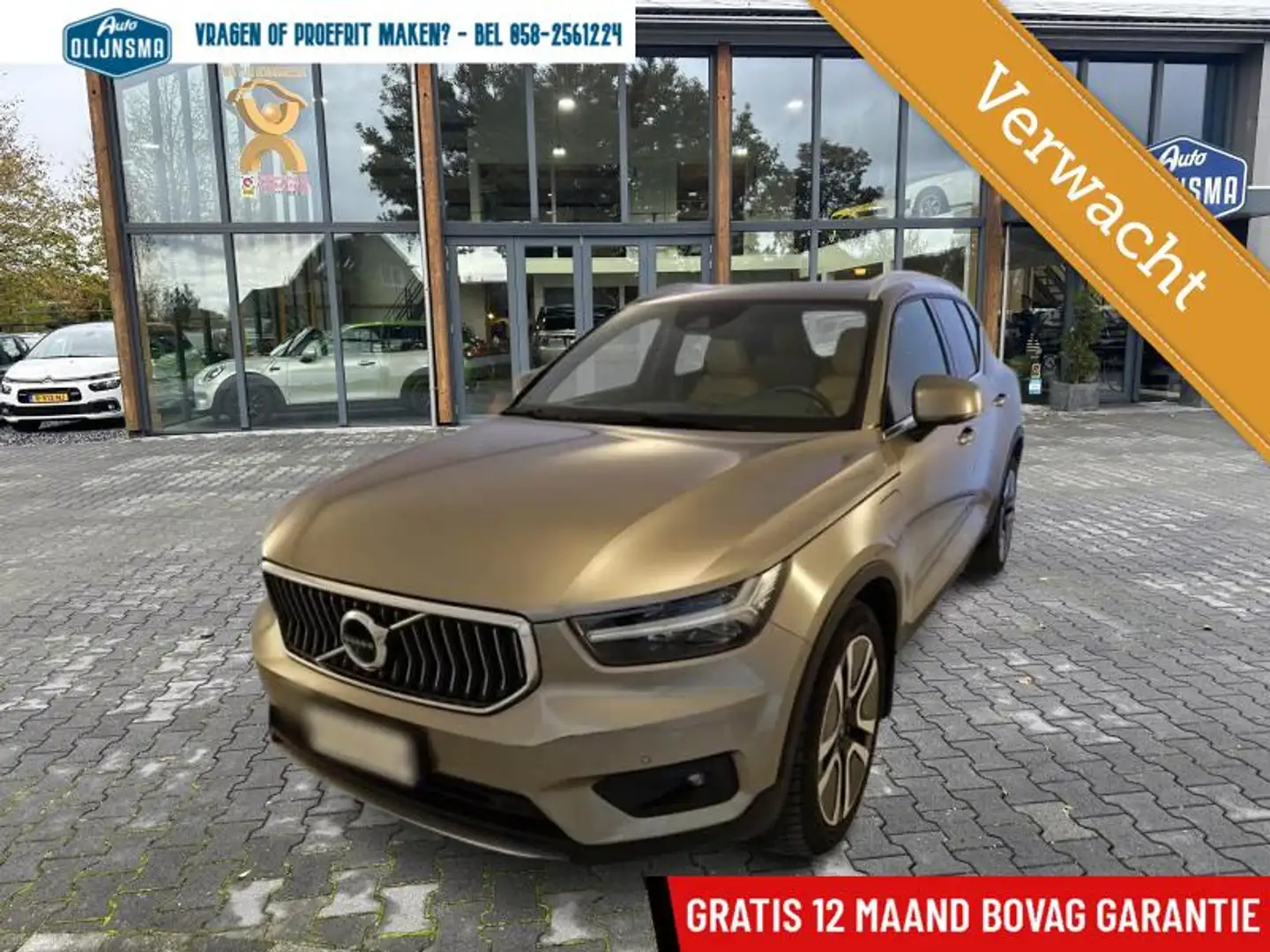 Volvo XC40 T4 PlugInHybride Inscription|Pano|Leer|360Camera Beige - 1