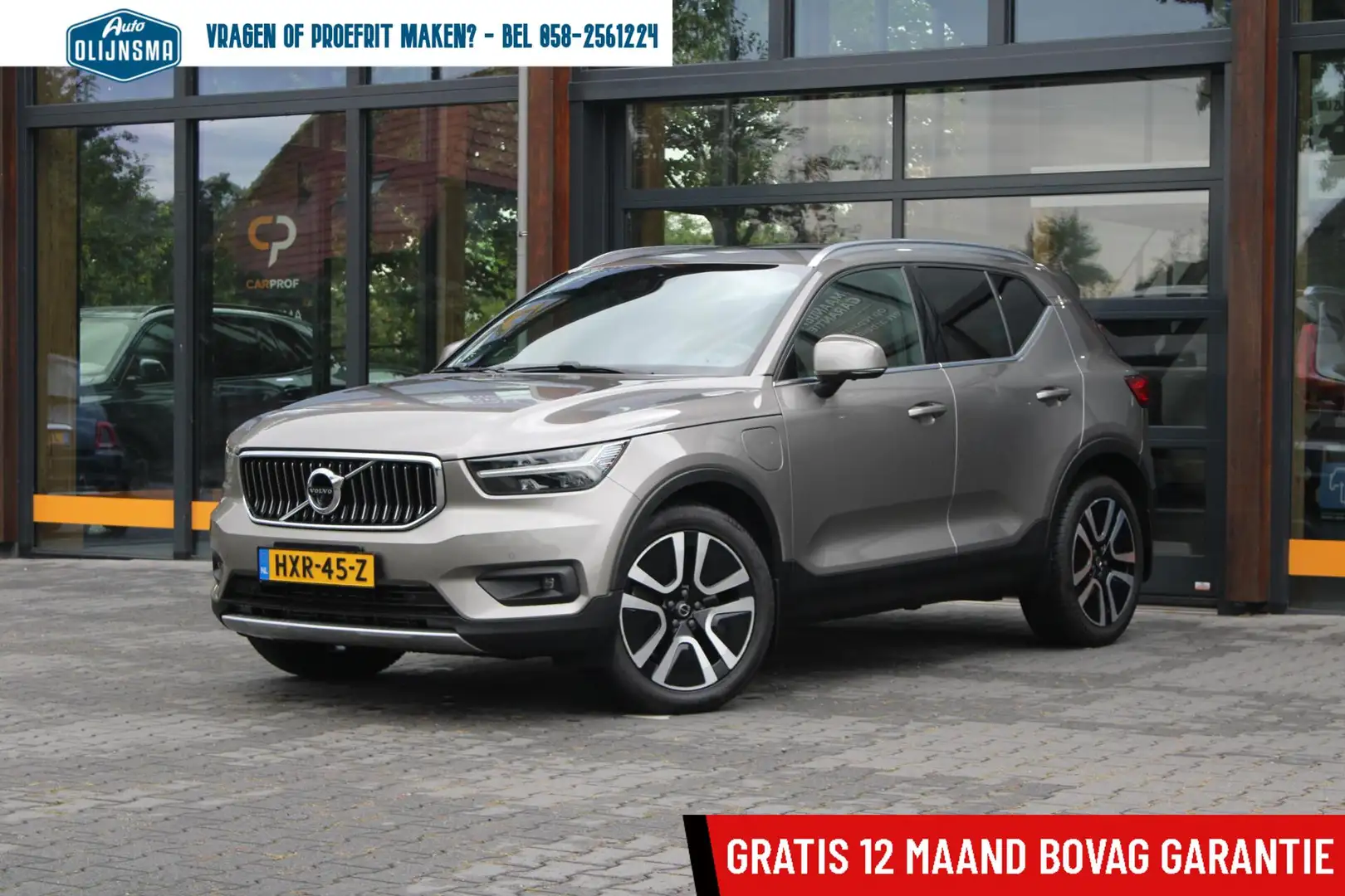 Volvo XC40 T4 PlugInHybride Inscription|Pano|Leer|360Camera Beige - 1