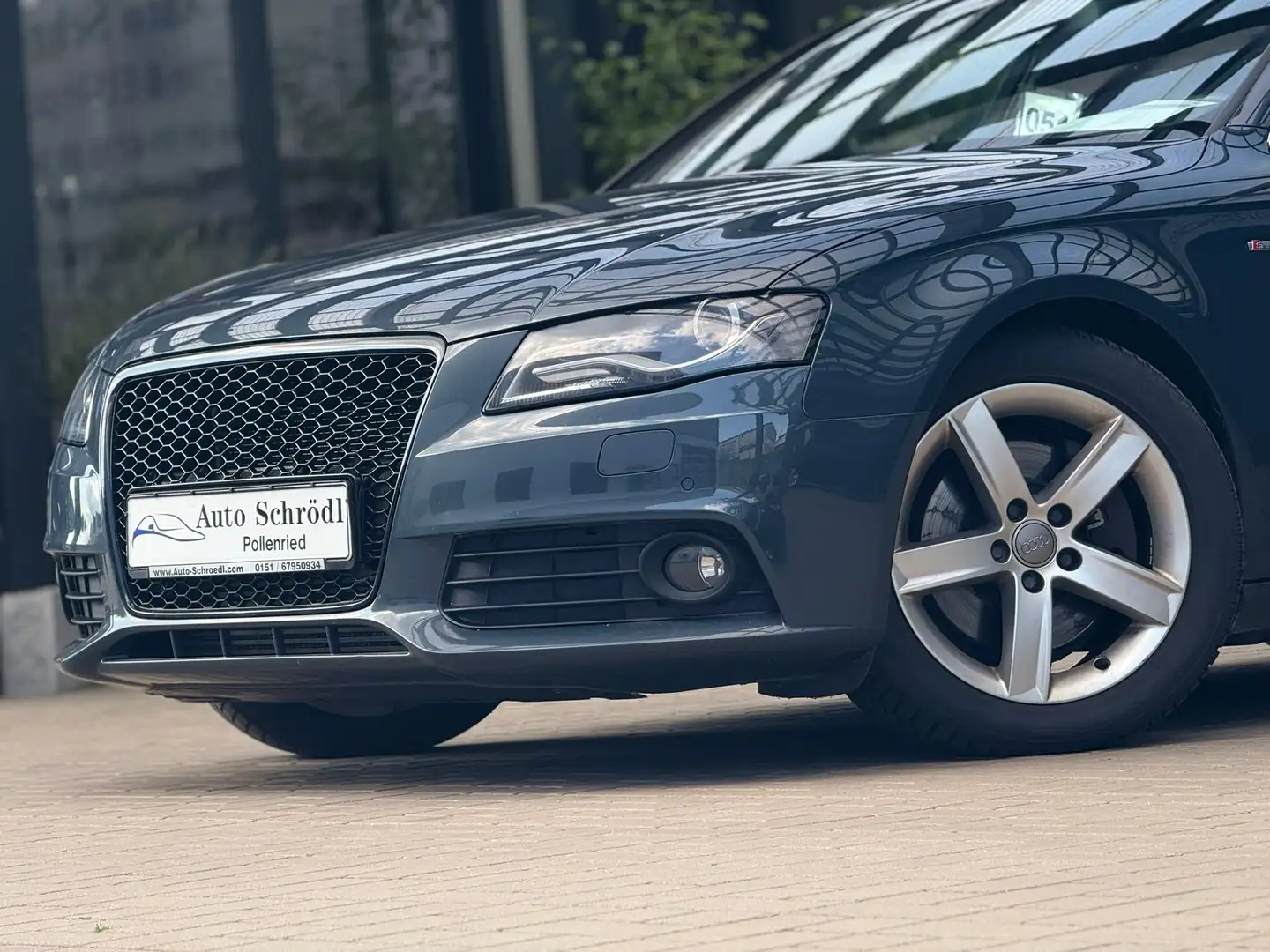 Audi A4 Avant S line S tronic 3.0 TDI Quattro, Leder, Navi Gris - 2