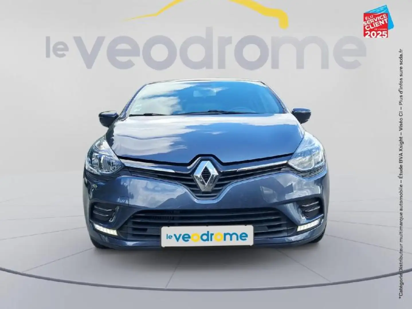 Renault Clio 0.9 TCe 90ch energy Limited 5p Euro6c GPS Gris - 2