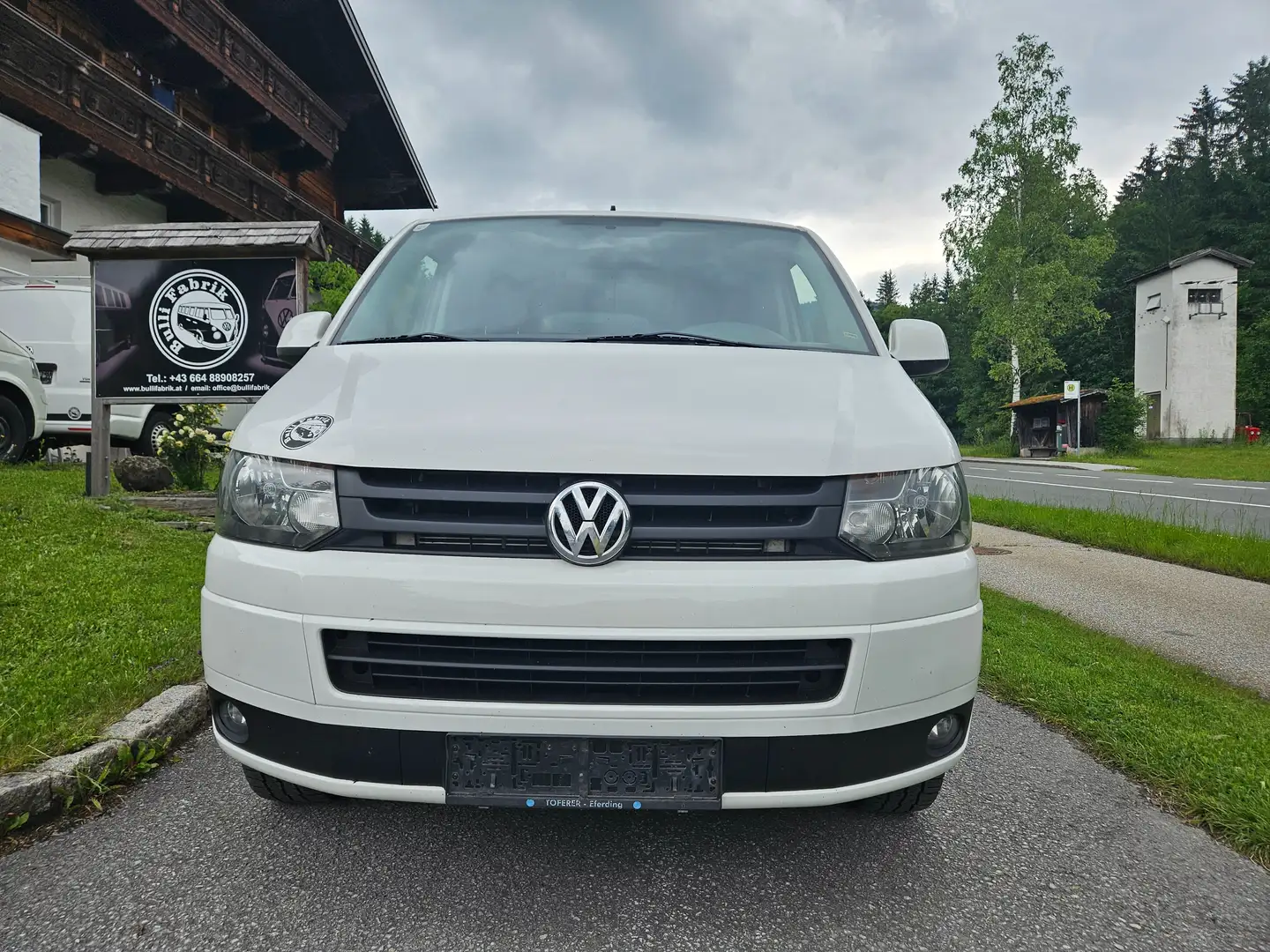 Volkswagen T5 Transporter 2.0 TDI Facelift 4Motion 1. Besitz AHK Serviceheft Blanc - 1