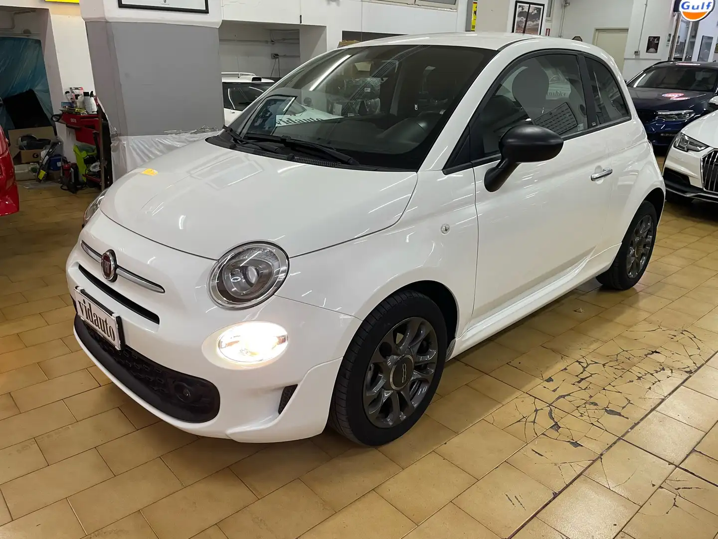 Fiat 500 1.0 hybrid Connect 70cv Weiß - 1