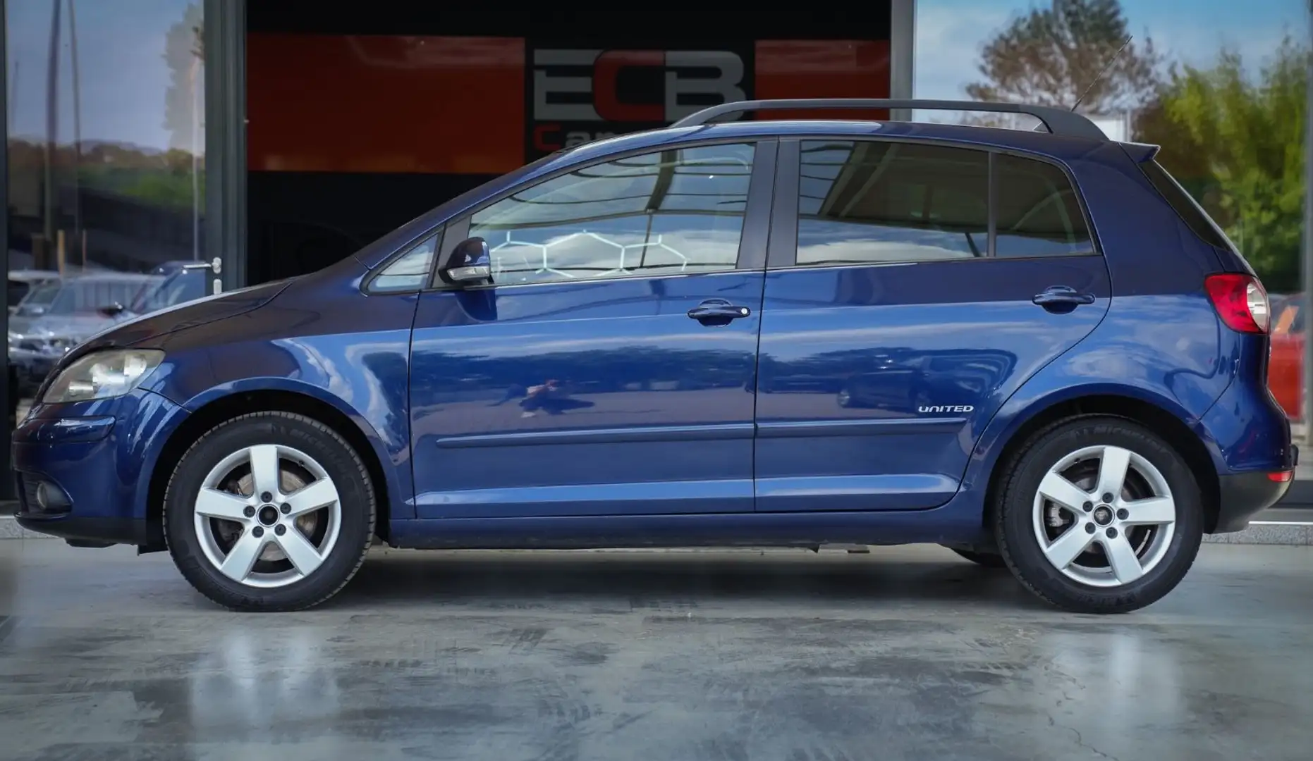 Volkswagen Golf Plus V United *SHZ/Klima./PDC/AHK* Blau - 2