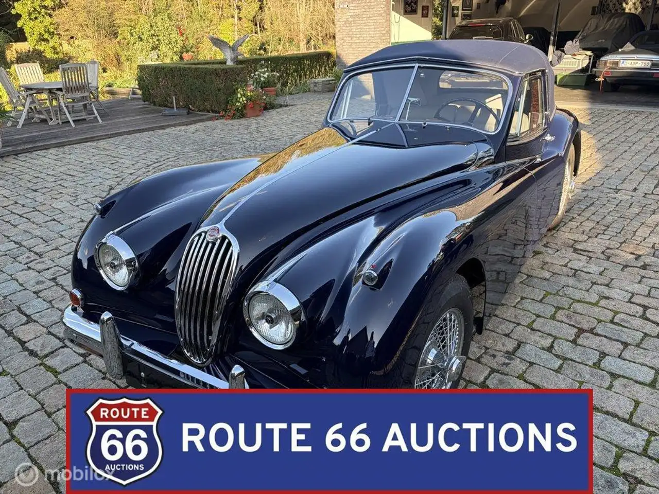 Jaguar XK140 Drophead Coupé | 1957 | Route 66 Auctions, foto 3