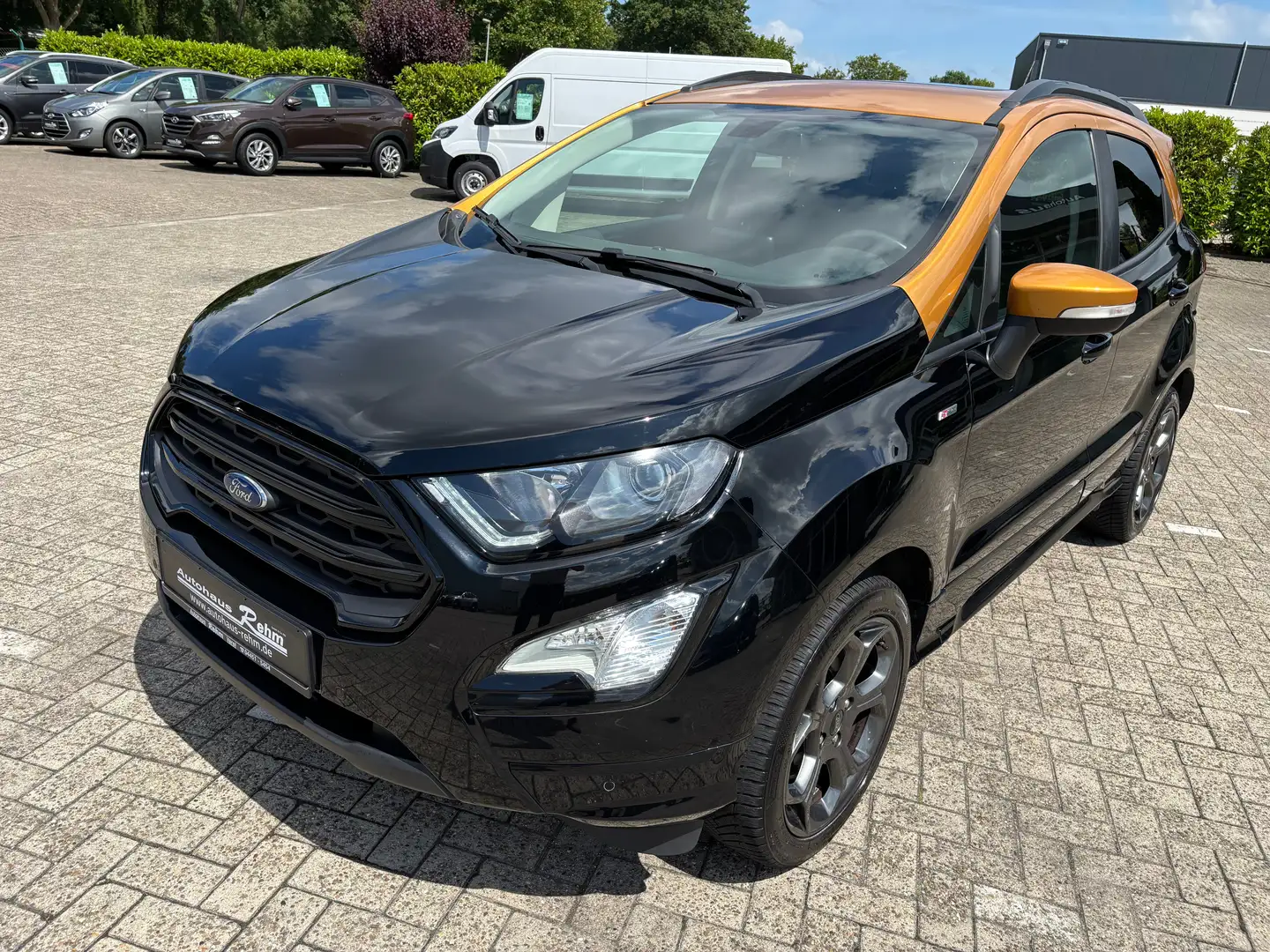 Ford EcoSport 1.0 ST-Line | PDC | Navi | CarPlay | Allwetter Schwarz - 1