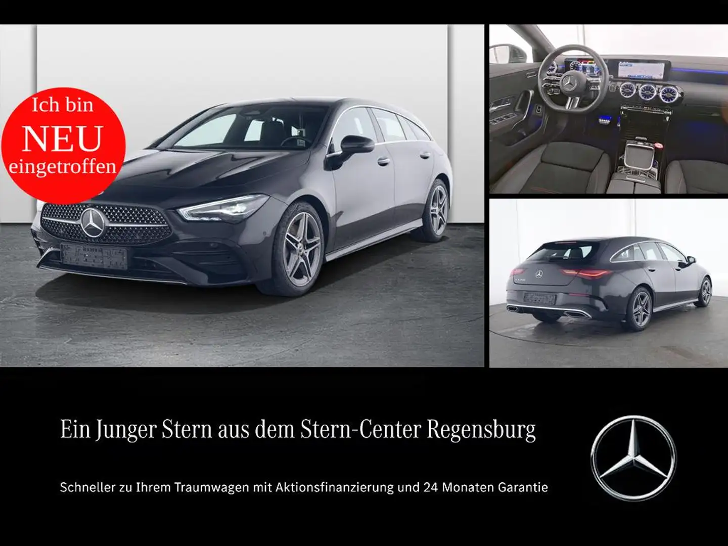 Mercedes-Benz CLA 200 AMG+LED+KAMERA+EASY-PACK+ Zwart - 1