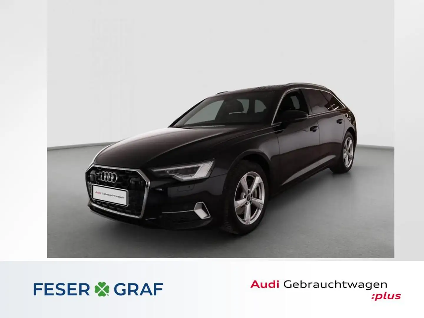 Audi A6 Avant advanced 45 TFSI quattro Pano Matrix AHK ACC Schwarz - 1