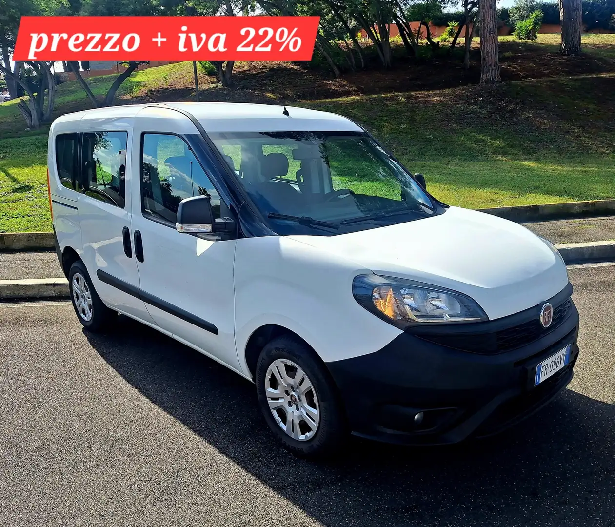 Fiat Doblo Doblo 1.6 mjt 16v 95cv **5 POSTI OMOLOGATI** Bianco - 1