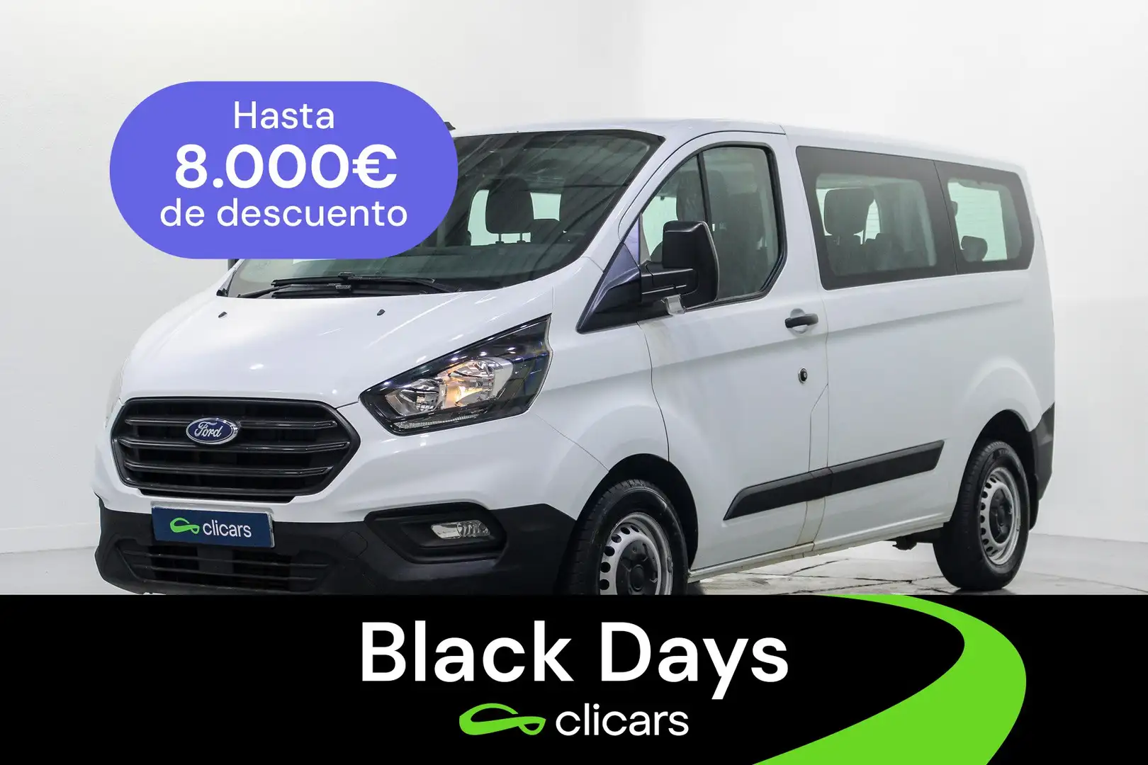 Ford Transit Custom FT 320 L1 Kombi Ambiente EcoBlue Hy Blanco - 1