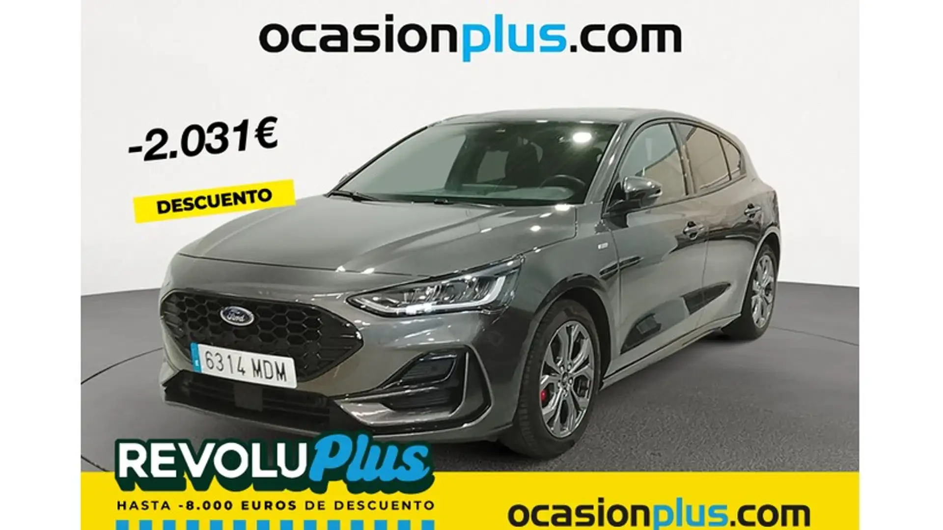 Ford Focus 1.0 Ecoboost MHEV ST-Line 125 Gris - 1