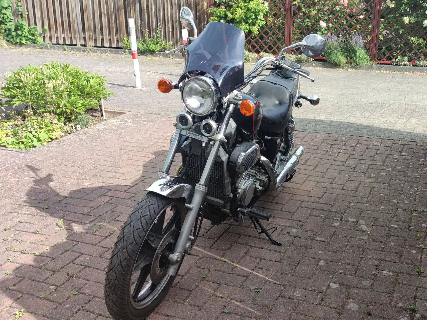 Kawasaki VN 750 Twin Negro - 2