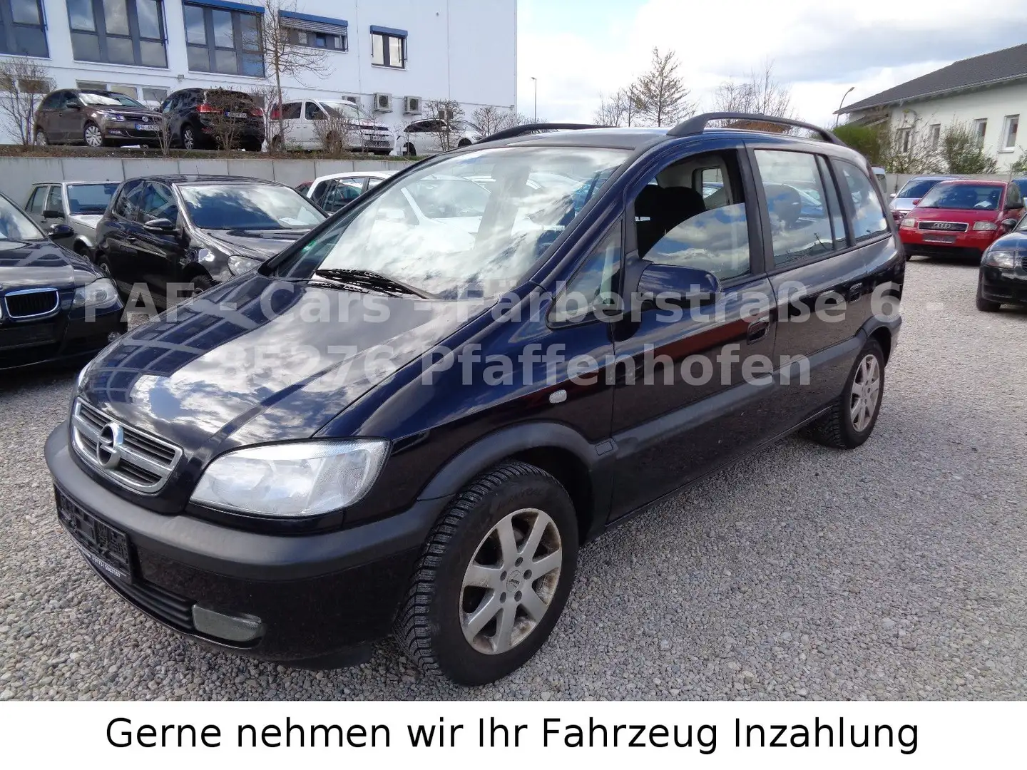Opel Zafira 1,8,Klima,Alu,D 4, Tüv 04/2025 Blau - 2