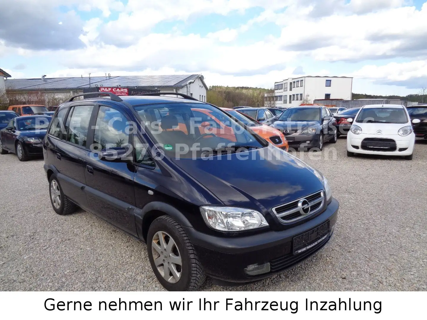 Opel Zafira 1,8,Klima,Alu,D 4, Tüv 04/2025 Blau - 1