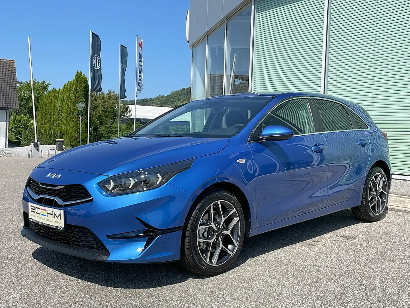 Kia Ceed / cee'd ceed 1,5 TGDI Silber + P2 Blau - 1