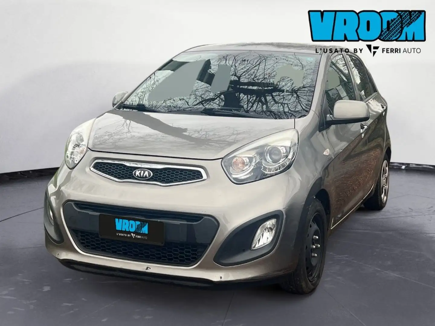 Kia Picanto 1.0 EcoGPL 5 porte Glam Gris - 1