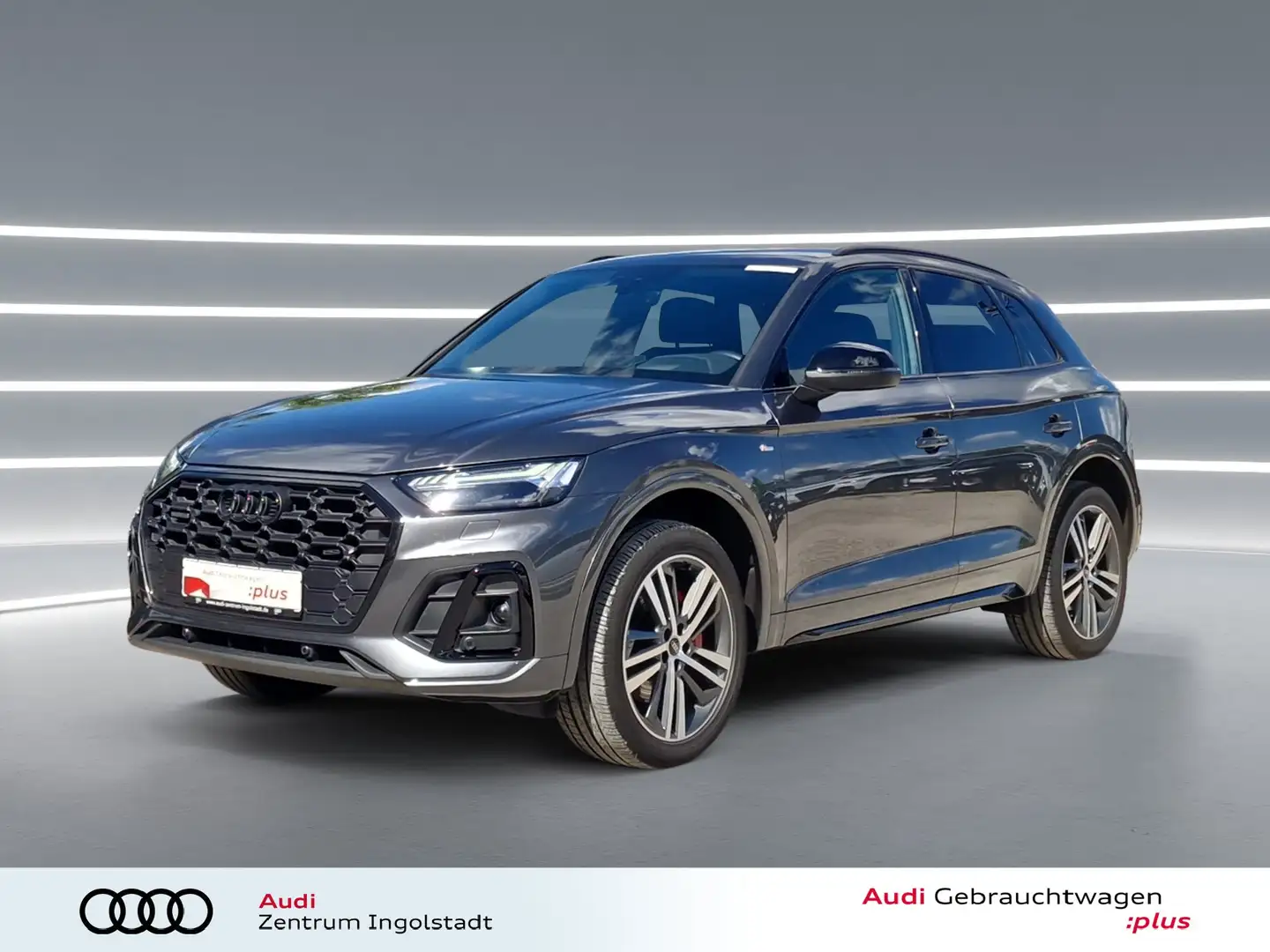 Audi Q5 50 TDI 2x S line MATRIX AHK ACC NAVI HuD 20" Grau - 2