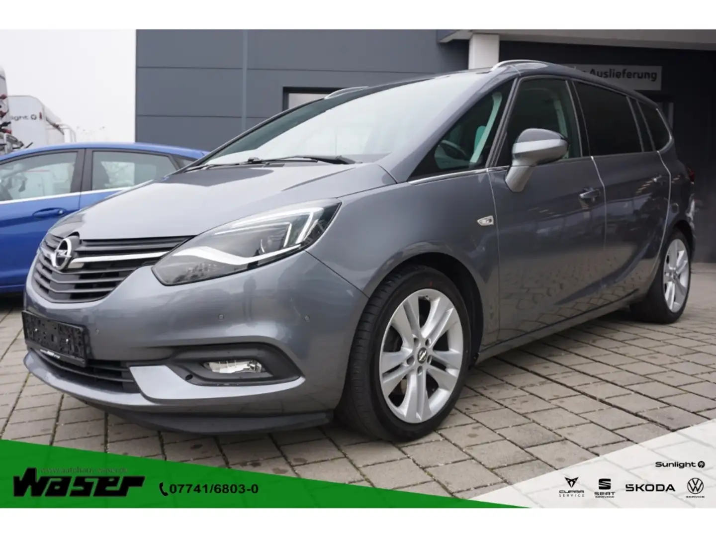 Opel Zafira 2.0 CDTi Business Innovation Aut. Navi AHK 7-Sitze Grau - 1