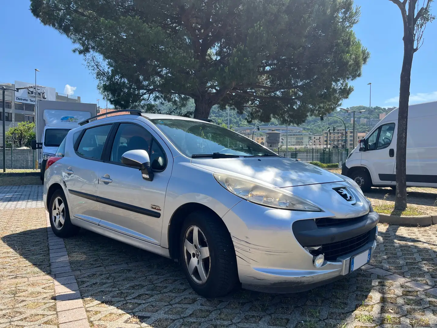 Peugeot 207 207 SW 1.6 HDi 16v Energie fap unicoproprietario Grigio - 2