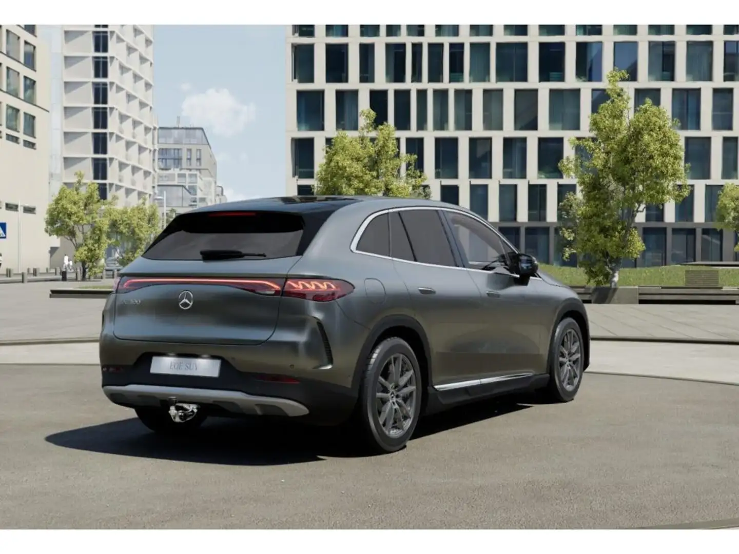 Mercedes-Benz EQE SUV EQE 300 SUV Electric-Art/AHK/Distr/LED/Cam/Memo Grau - 2