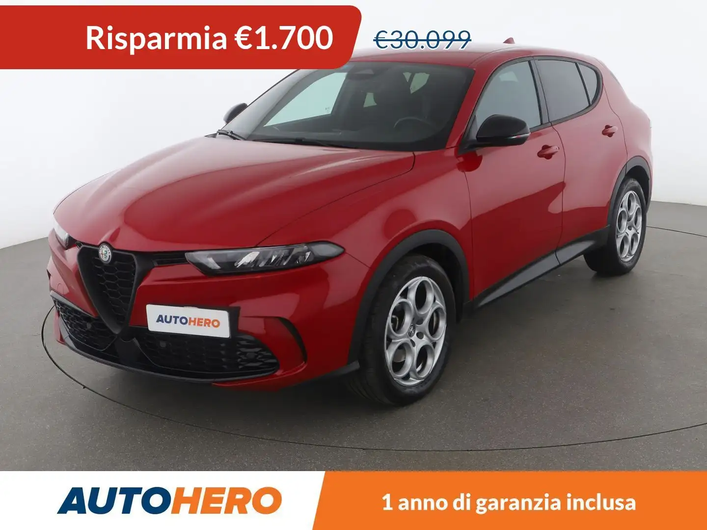 Alfa Romeo Tonale 1.5 T Sprint  130 CV TCT7  MHEV Rouge - 1