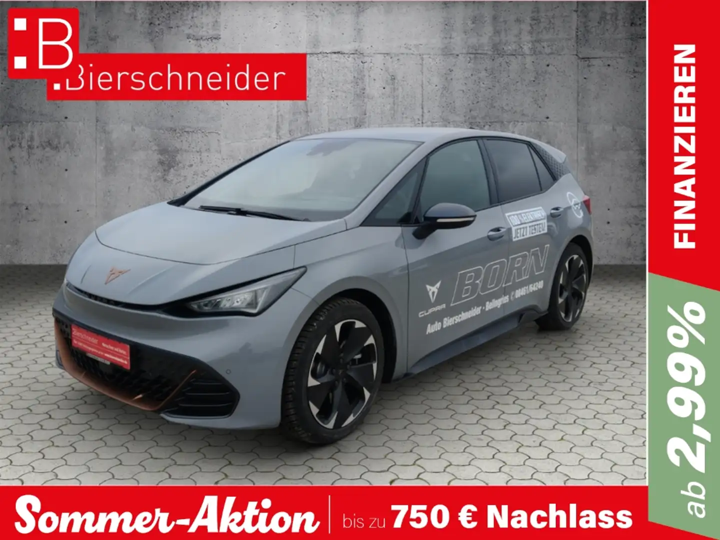 CUPRA Born 60kWh 5-J-GARANTIE NAVI LED KAMERA ACC GRA Grau - 1