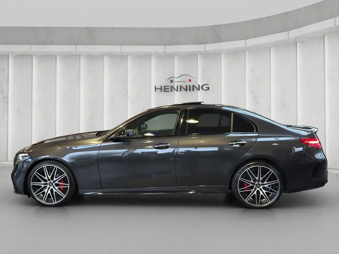 Mercedes-Benz C 43 AMG 4M Prem+ Night Pano Burm Distr HUD 20" Gris - 2