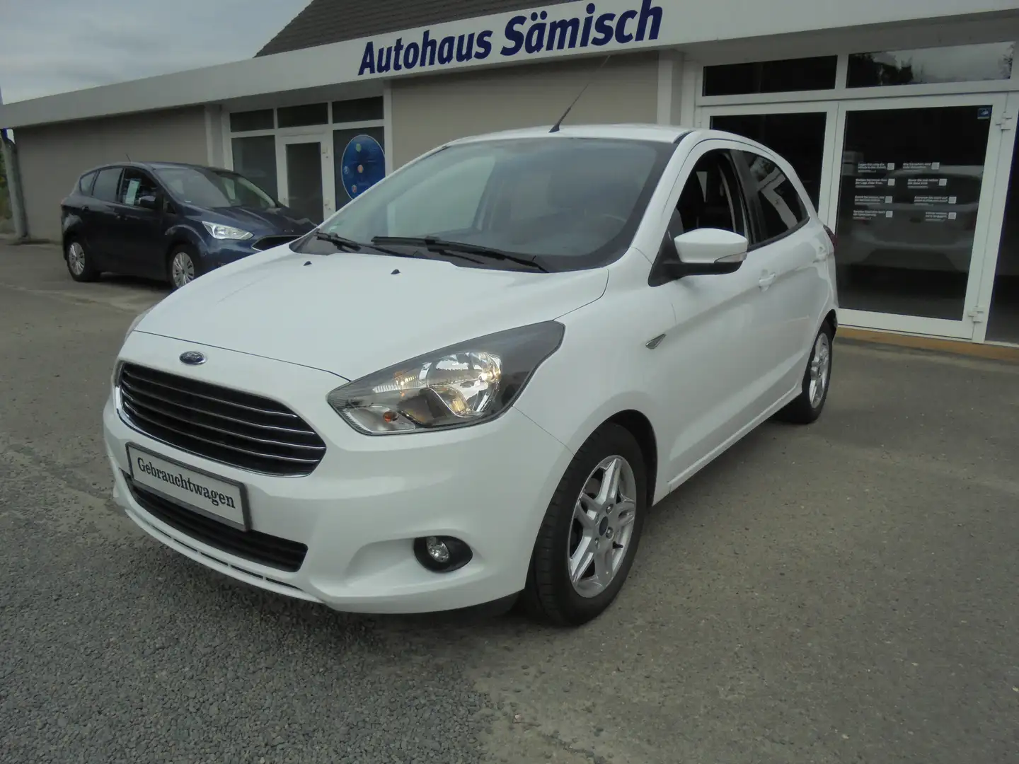 Ford Ka/Ka+ Klimaautomatik,Tempomat,Einparkhilfe,Sitzheizung Weiß - 1