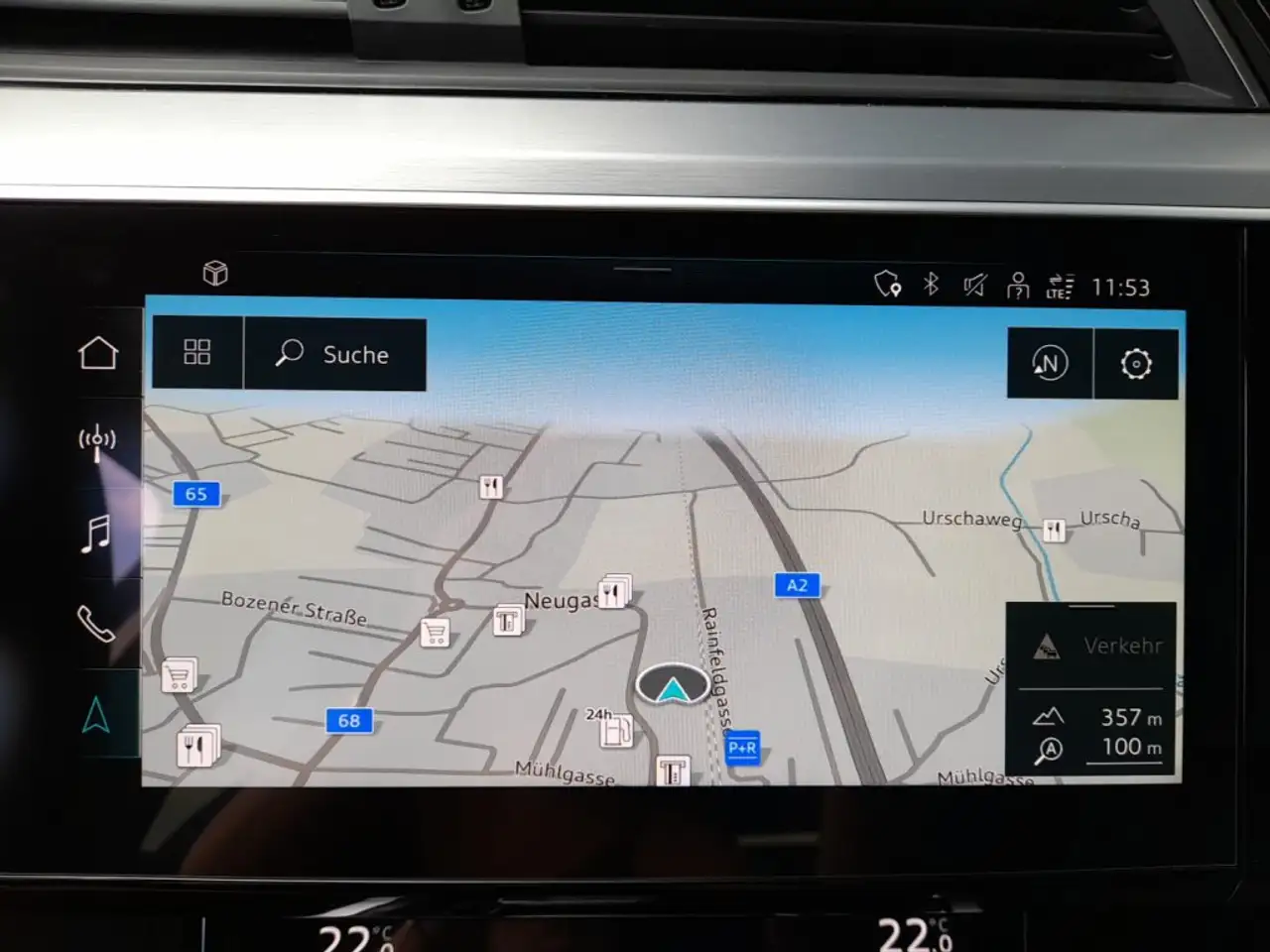 Audi e-tron 55 quattro S-LINE *NP: € 93.488,-- / 21 ZOLL AUDI SPORT / AHV & KAMERA / TEILLEDER / SPORTLENKRAD* 4