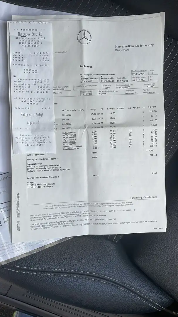 Mercedes-Benz CLA 180 CLA 180 (118.684) Schwarz - 2