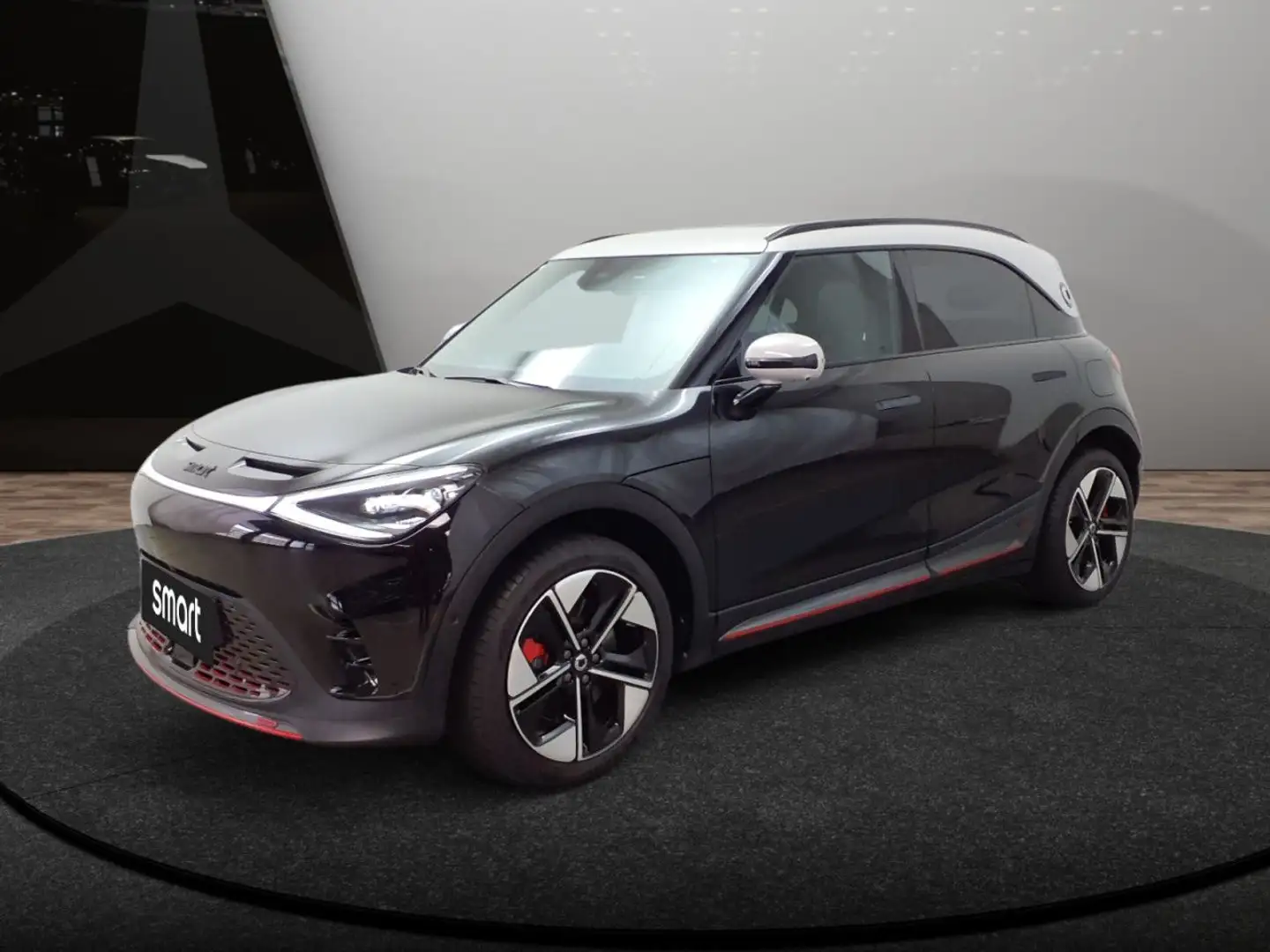 smart #1 BRABUS SHZ Pano Dig Radio Spurh Tempom Klima Schwarz - 2