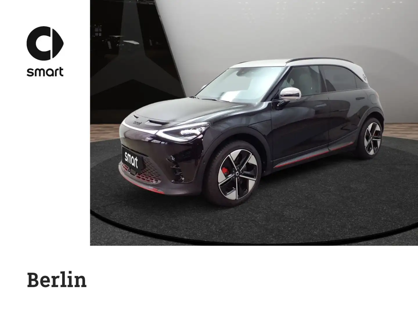 smart #1 BRABUS SHZ Pano Dig Radio Spurh Tempom Klima Schwarz - 1