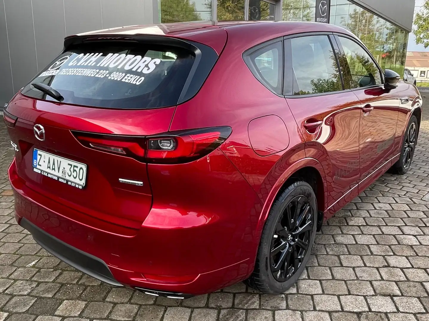 Mazda CX-60 2.5 e-Skyactiv PHEV AWD Homura Hybride Demo Rouge - 2